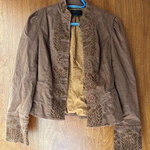 Embroidered BCBG Jacket Sz M